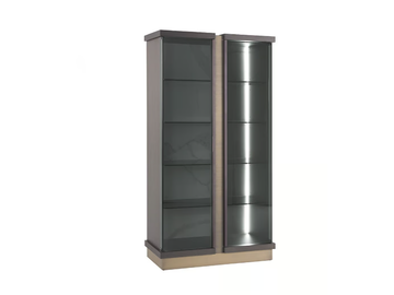 SEAN - Wood and glass display cabinet by Gianfranco Ferré Home - view 3